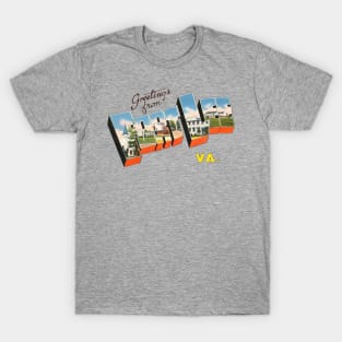 Greetings from Fort Lee Virginia T-Shirt